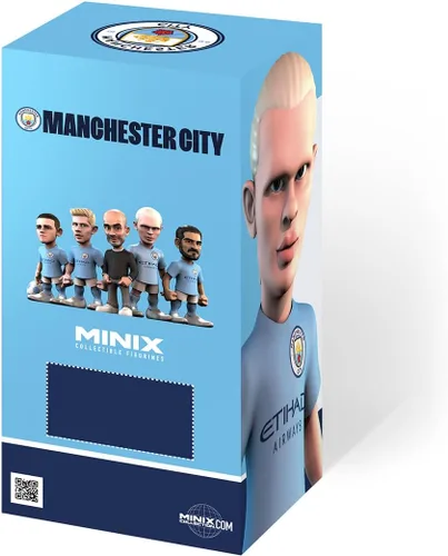 Miniatura 5 de MINIX FIGURINAS COLECCIONABLES – Erling Haaland, Oficial Manchester City, Figura Deportiva Coleccionable de 12 cm, Regalo Único de Fútbol para Todas