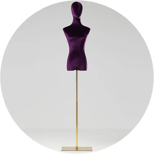 Miniatura 6 de Adjustable Female Dress Form Mannequin Torso with Metal Stand, Armless Size M, White – Perfect for Clothing Store Display, Tailoring, Fashion Design