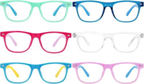 Miniatura 6 de Yogo Vision Blue Light Glasses for Kids Anti Eyestrain UV Protection Computer TV Phone Kids Blue Light Glasses For Boys Girls