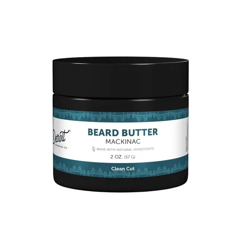 Miniatura 20 de Detroit Grooming Co. Mantequilla para barba para hombres Suaviza, espesa e hidrata con aceite de cártamo y manteca de karité Aroma 313, 2 onzas