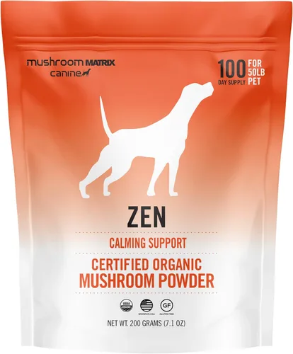 Miniatura 7 de Om Mushroom Matrix Pet - Canino Mezcla de hongos Zen Matrix Suplemento para mascotas en polvo de hongos orgánicos de grado humano cultivado