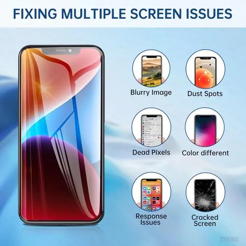 Miniatura 4 de Para iPhone 11 Reemplazo de pantalla con altavoz de oído y sensor de proximidad 6.1 "Pantalla LCD táctil 3D digitalizador Asamblea completa