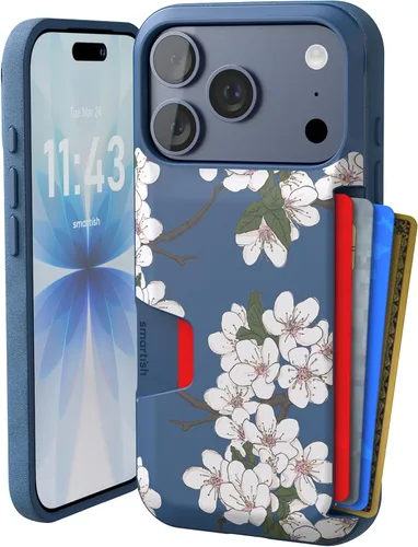 Miniatura 102 de Smartish - Funda tipo cartera para iPhone 11, diseño de cartera volumen 1 [delgada + protectora] con tarjetero - probada para caídas con ranura