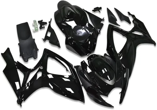 Miniatura 44 de Carrocería de plástico negro mate carenado apto para Suzuki 2006 2007 GSXR 600 750 inyección ABS nuevo marco 06 07 GSXR-600 750