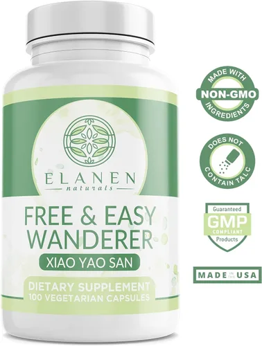 Miniatura 2 de Elanen Naturals Xiao Yao San, Free and Easy Wanderer, Xiao Yao Wan, Xiao Yao Pian, 100 cápsulas vegetarianas