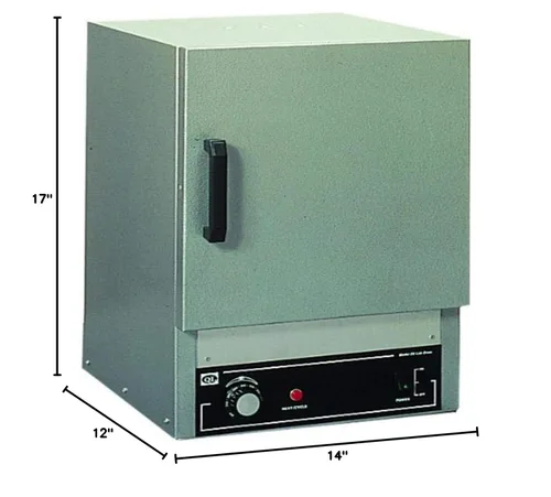 Miniatura 2 de Quincy - Horno de convección de gravedad bimetálico 10GC, 14 pulgadas de ancho x 17 pulgadas de alto x 12 pulgadas de profundidad, 115 V, 600 W