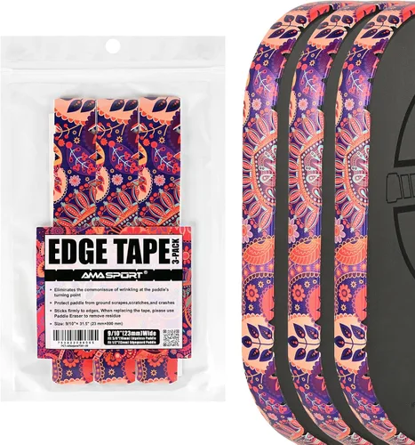Miniatura 45 de PICKLETECH Pickleball Edge Guard Tape – Pink Unicorn Pattern Edge Tape for Pickleball Paddle - Fit Perfectly Curved Edge - No Wrinkling Sonrisa verde