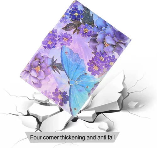 Miniatura 6 de Funda para Samsung Galaxy Tab A7 Lite de 8.7 pulgadas modelo 2021 (SM-T220/T225/T227), soporte de visión multiángulo, cartera delgada con bolsillos