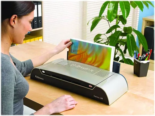 Miniatura 8 de Fellowes máquina de encuadernación térmica, Platino/grafito