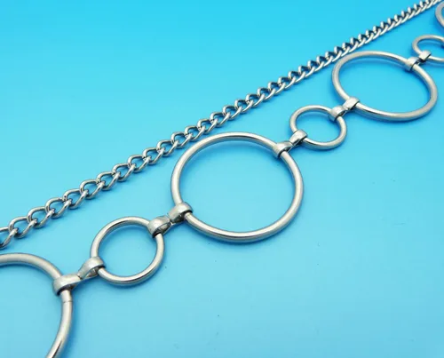 Miniatura 3 de Cinturón de acero inoxidable para mujer, resistente, no cambia