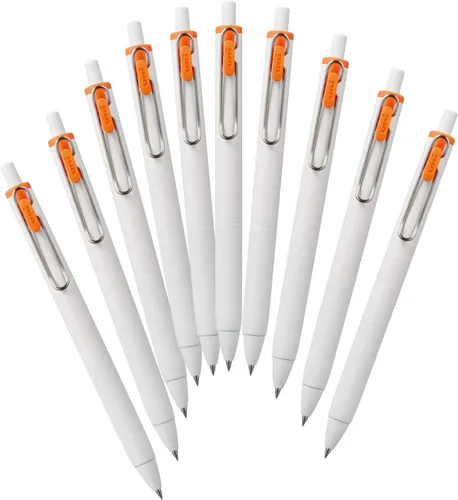 Miniatura 16 de Recambios para bolígrafo Mitsubishi Pencil Uniball One Hako UMR38S.15, bolígrafo de gel, punta 0.38, rojo, 10 piezas