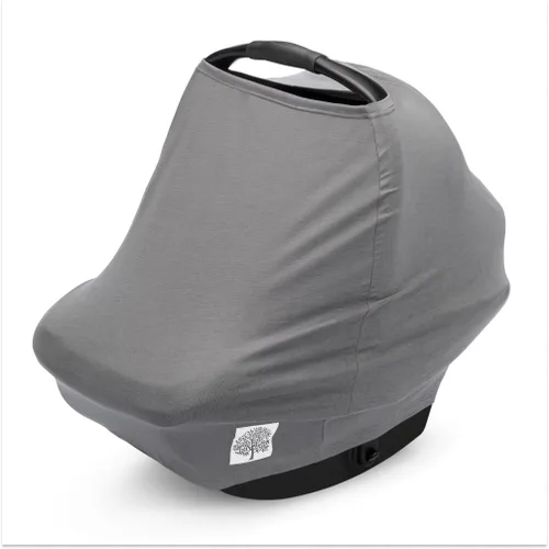 Miniatura 19 de Parker Baby - Funda de asiento de automóvil 4 en 1 para niños, toldo elástico para asiento de automóvil, funda de lactancia, funda para carrito