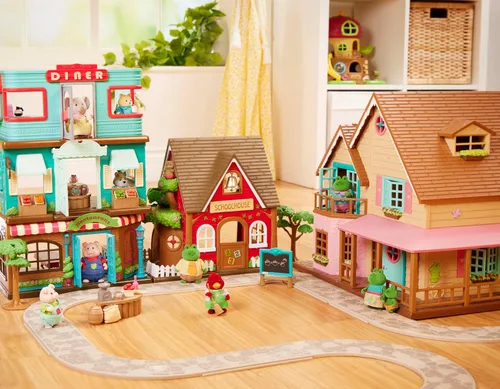 Miniatura 8 de Li'l Woodzeez Li'l Luvs & Hugs Nursery - Juego de casa de muñecas - Muebles y accesorios en miniatura incluidos - Juego de simulación durante más