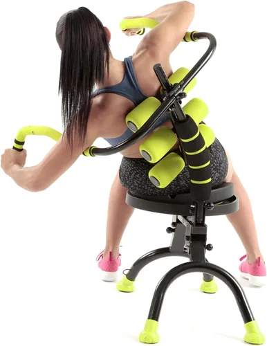 Miniatura 4 de AB Doer 360 Equipo de entrenamiento para ejercicios totales de núcleo y abdominales, quema de grasa, tonificación y fitness en casa, paquete de 6