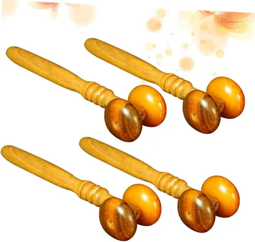 Miniatura 8 de KOMBIUDA 4 unids herramienta de masaje de nariz Yoga Relax Rod masajeador rodillo para nariz cuidado de la piel rodillo de hombro rodillo facial