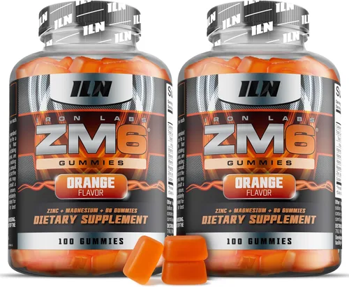 Miniatura 10 de Iron Labs ZM6 - Suplemento de zinc y magnesio de alta resistencia - 360 cápsulas vegetarianas (suministro para 6 meses) - Aspartato de zinc