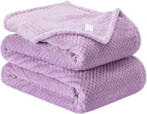 Miniatura 57 de Manta o manta mullida para bebé, suave, cálida y acogedora manta de vellón coral para niños pequeños, bebés o recién nacidos, para cuna, cochecito