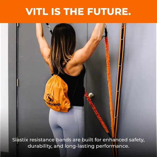 Miniatura 2 de Stroops VITL - Juego de bandas de resistencia Slastix Bandas de resistencia todo en uno para entrenamiento de cuerpo completo