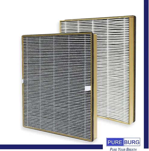 Miniatura 4 de PUREBURG Juego de filtros HEPA de repuesto compatibles con purificador de aire TaoTronics TT-AP001 y TT-AP002