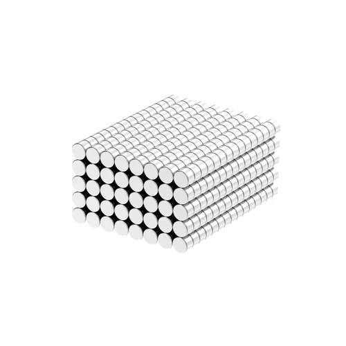 Miniatura 13 de N52-6x2mm Imanes de tierras raras-Paquete de 200, imanes pequeños y fuertes de neodimio redondos, mini imanes de neodimio para nevera en disco