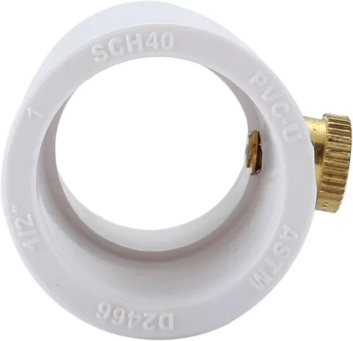 Miniatura 5 de CozyCabin Divisor de PVC de 1/2 pulgada con boquilla de niebla de latón (paquete de 10)