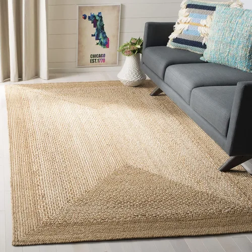 Miniatura 9 de SAFAVIEH Natural Fiber Collection - Alfombra decorativa de 2 x 3 pies, natural y marfil, hecha a mano, estilo bohemio, costero y rústico, ideal