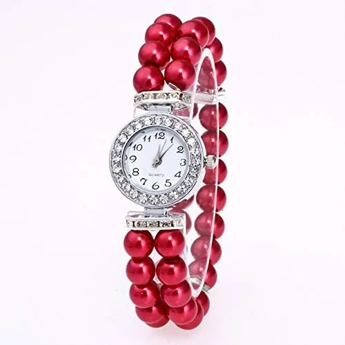Miniatura 5 de Weicam Reloj de pulsera analógico de cuarzo para mujer, 4 piezas, Movimiento de cuarzo