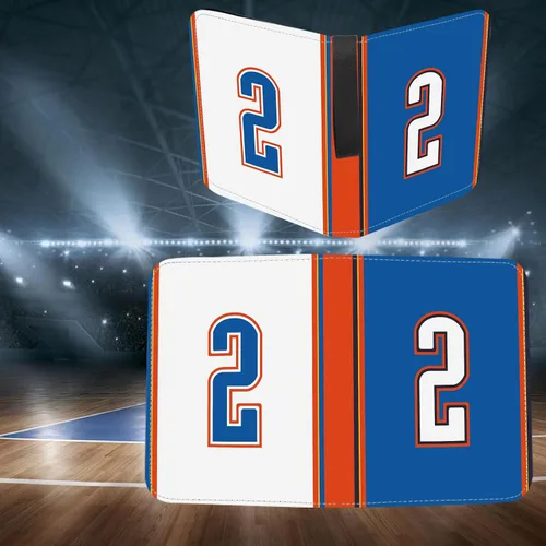 Miniatura 4 de Carpeta de tarjetas de baloncesto con fundas de 900 bolsillos, tarjetero de baloncesto de Oklahoma City para tarjetas coleccionables #2, organizador