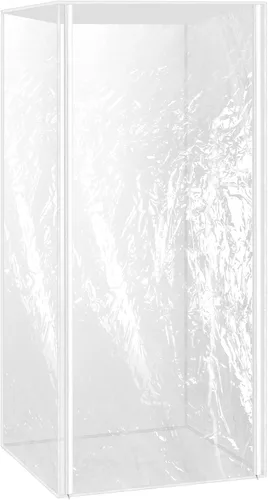 Miniatura 8 de QWORK Funda para bandeja para bollos con cremalleras, cubierta de plástico transparente para bandeja de hojas, 28 pulgadas de largo x 23 pulgadas
