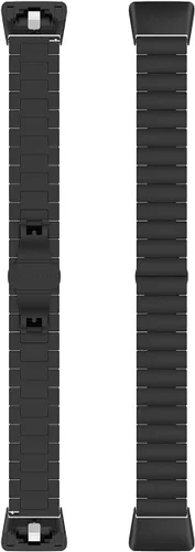 Miniatura 5 de Correa de metal compatible con Huawei Band 6, para reloj Honor Band 6/Band 7, correa de repuesto de metal de acero inoxidable olid compatible
