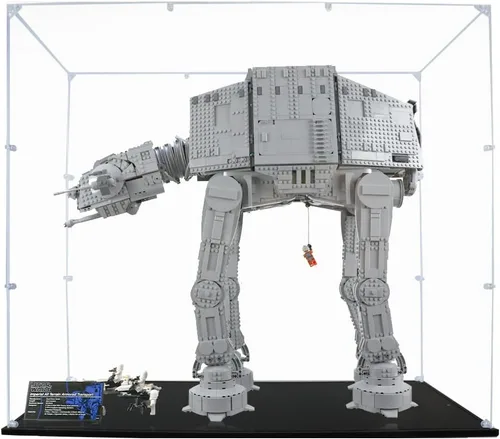 Miniatura 6 de Vitrina acrílica compatible con LEGO Y-Wing Starfighter #75181, vitrina a prueba de polvo (solo funda) (juegos de Lego no incluidos)