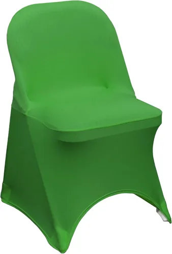 Miniatura 33 de YOUR CHAIR COVERS - Funda para silla plegable de elastano azul claro - Funda de cojín tapizada plegable elástica ajustable extraíble lavable