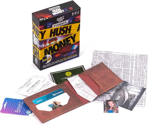 Miniatura 4 de Evidence Hush Money Crime-Solving Game Híbrido digital