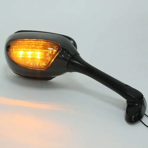 Miniatura 5 de TCMT Señal de espejos retrovisores laterales de carbono para Suzuki GSXR1000 2005-2016 GSXR600 GSXR750 2006-2024