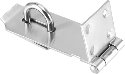 Miniatura 3 de SINJEUN Paquete de 8 cerraduras de cerrojo de puerta de 4 pulgadas, 0.079 pulgadas de grosor, cerraduras de acero inoxidable 201, cierre