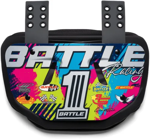 Miniatura 38 de Battle - Placa trasera de fútbol Payaso Blanco/Rojo
