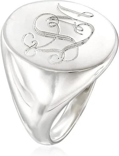 Miniatura 3 de Ross-Simons Anillo de plata de ley personalizado, Plata Esterlina, no conocido