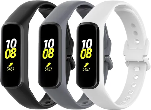 Miniatura 15 de LeongLzt Galaxy Fit 2 bandas de repuesto para Samsung Galaxy Fit 2, correas de silicona suave Galaxy Fit2 para Samsung Galaxy Fit2 SM-R220 bandas