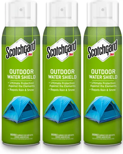 Scotchgard Paquete de 3 protectores de tela para protección de agua para exteriores, paquete de 3, 10.5 onzas cada uno, repelente al agua resistente