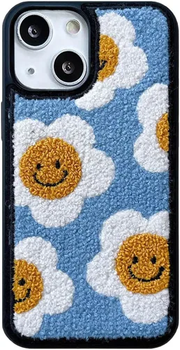 Miniatura 13 de Funda de briquetas linda y esponjosa para iPhone 14, 6.1 pulgadas (negro)