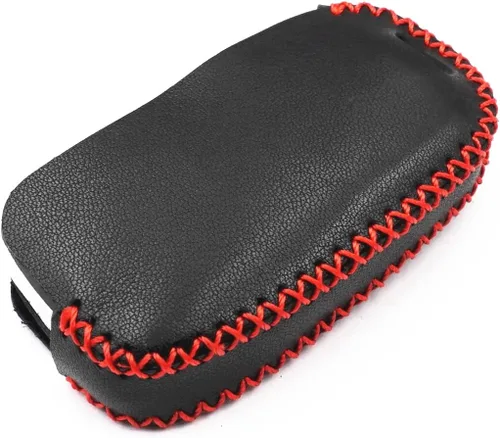 Miniatura 6 de Cuero negro para VW Volkswagen Jetta Polo Tiguan Beetle Golf GTI/R/MK6 5 Passat Sharan Skoda Octavia 3 botones Smart Remote Flip Key Fob Case Cover