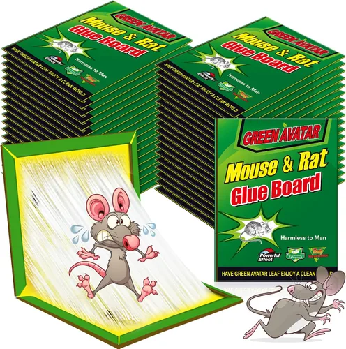 Miniatura 13 de Paquete de 6 trampas adhesivas para ratones, ratones, roedores, serpientes, sin contacto para interiores, para el hogar, cocina, garaje, sótanos