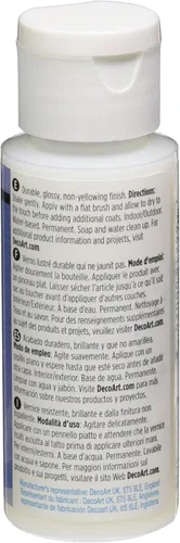 Miniatura 2 de DecoArt DS19-3 Americana DuraClear Barnices de 2 onzas, brillo Azul brillante