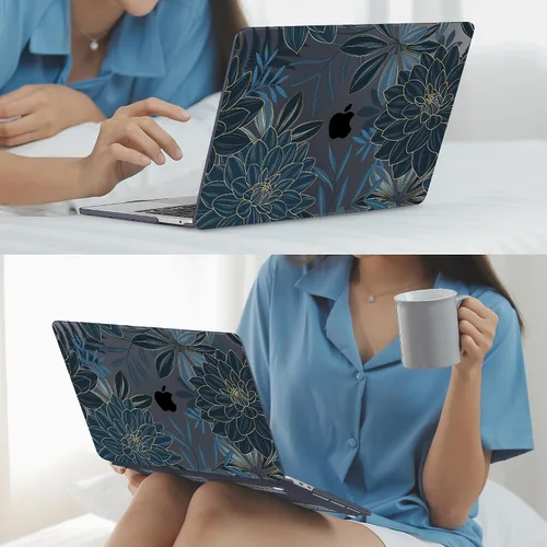 Miniatura 6 de Mektron para MacBook Air 13 Funda A1466/A1369 (versión 2010-2017), cubierta rígida de plástico con fijación a presión para MacBook Air 13.3 pulgadas