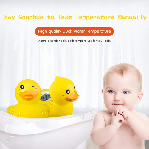 Miniatura 8 de b&h Termómetro de baño para bebés y termómetro de habitación, sensor mejorado, termómetro de temperatura del agua para bañera infantil, productos
