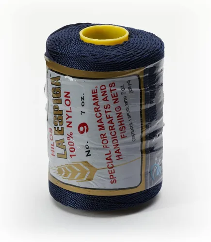 Miniatura 41 de N° 9 - 100% Cordón de Hilo de Nylon Omega para Tejer y Crochet - 01 Blanco