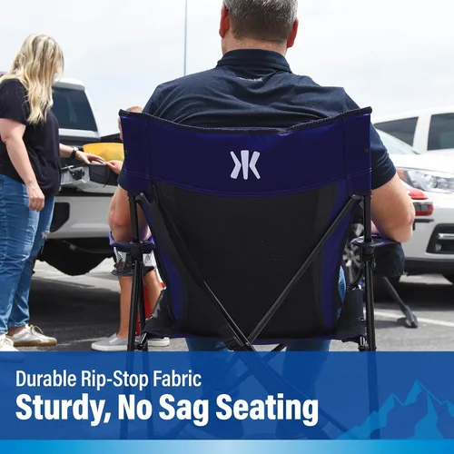 Miniatura 5 de Kijaro Silla Plegable Sports Fan, 26" L x 35.5" W x 37" H, Baltimore Ravens