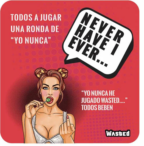 Miniatura 8 de WASTED - El juego de fiesta de Happy Ending Games - Tarjetas de juego - Juego de mesa de desafíos (versión en español)