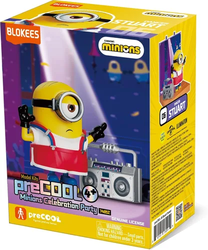 Blokees Minions 06 Dancer Stuart ABS Construction Plastic Model