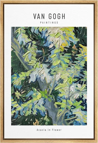 Miniatura 43 de SIGNWIN Lienzo enmarcado para pared, diseño de Vincent Van Gogh, un par de amantes, naturaleza, ilustraciones de área silvestre, bellas artes